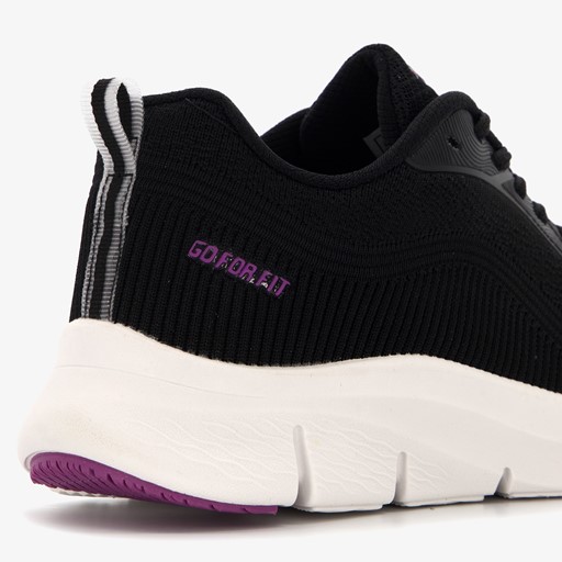 Dames fitnessschoenen zwart paars