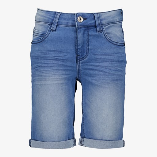 Jongens denim short blauw