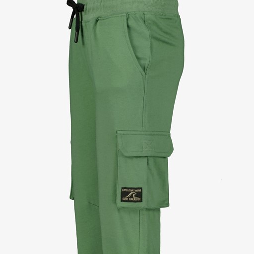 Jongens cargo joggingbroek groen