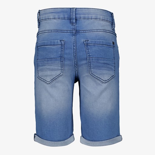 Jongens denim short blauw
