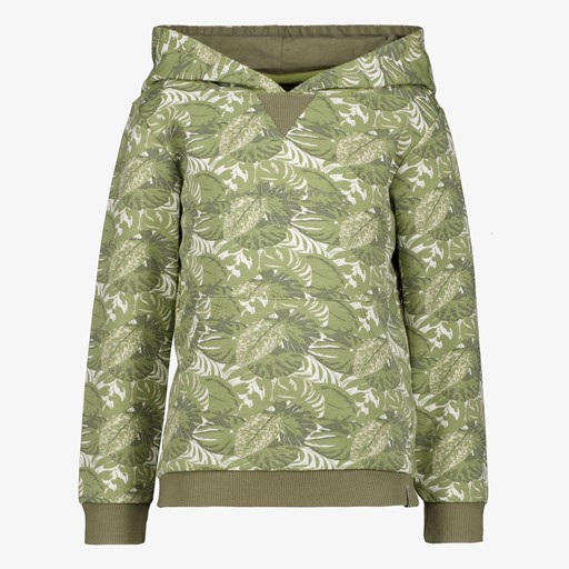 Jongens hoodie met print groen