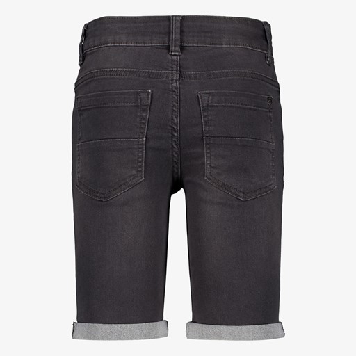 Jongens denim short zwart