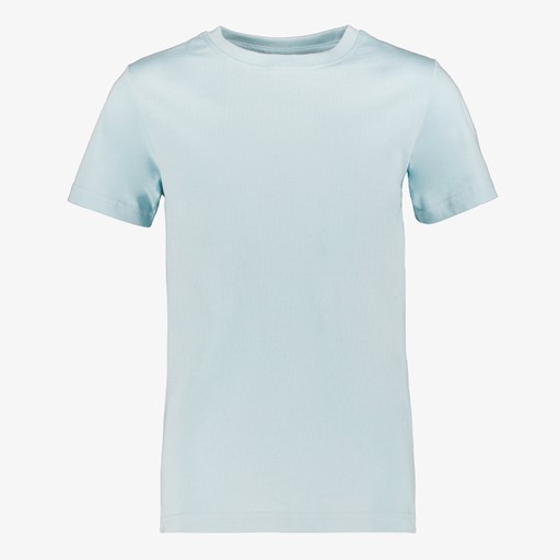 Basic jongens T-shirt ijsblauw