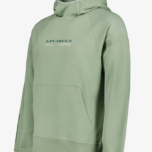 Heren hoodie groen
