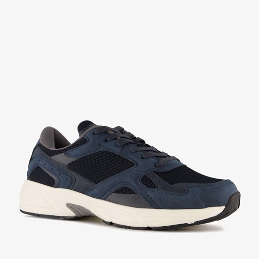 Heren dad sneakers blauw