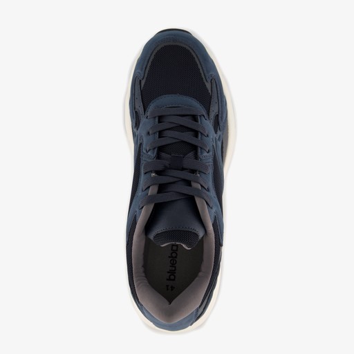 Heren dad sneakers blauw