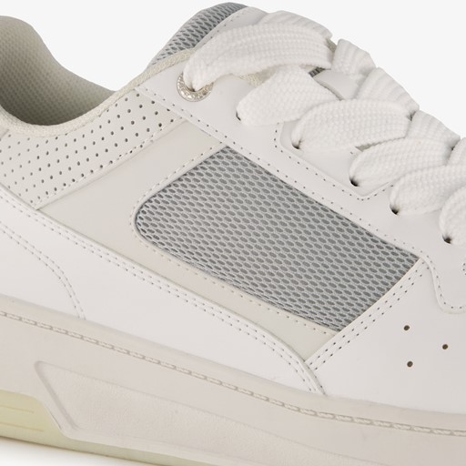 Heren sneakers wit grijs