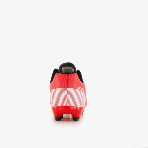 FG kinder voetbalschoenen rood zwart