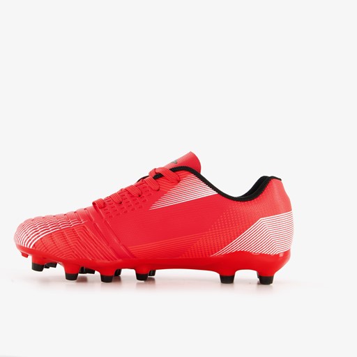FG kinder voetbalschoenen rood zwart