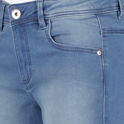 Meisjes denim short blauw