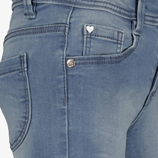 Meisjes denim short blauw