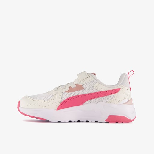 Trinity Lite AC+ PS meisjes sneakers wit roze