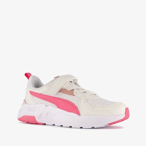 Trinity Lite AC+ PS meisjes sneakers wit roze