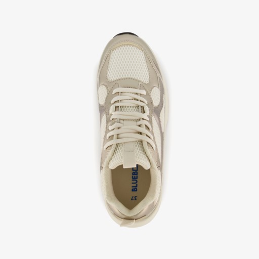 Dames dad sneakers metallic goud