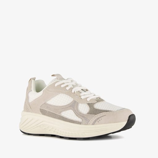 Dames dad sneakers wit