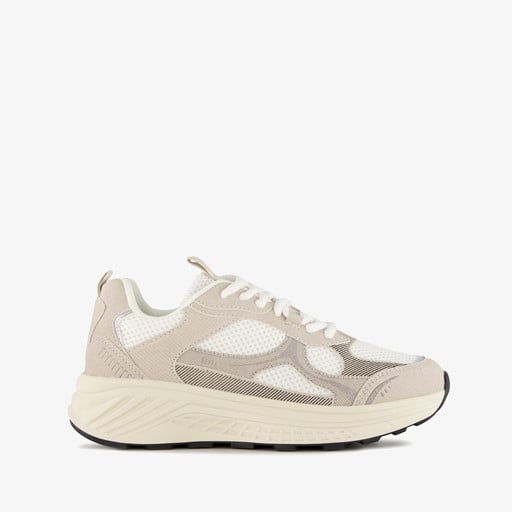 Dames dad sneakers wit