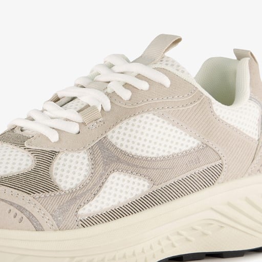 Dames dad sneakers wit