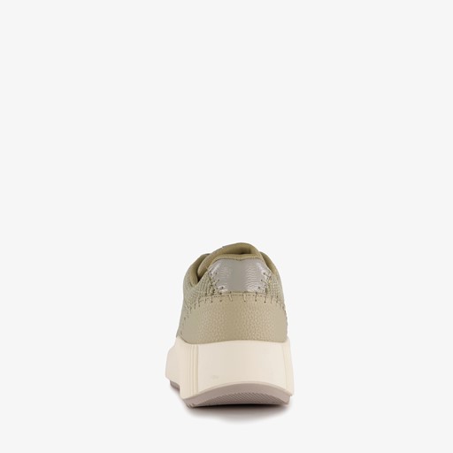 Dames sneakers olijfgroen