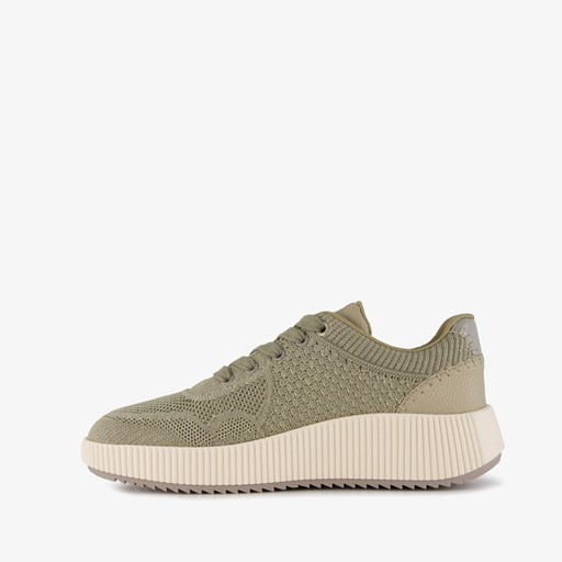 Dames sneakers olijfgroen
