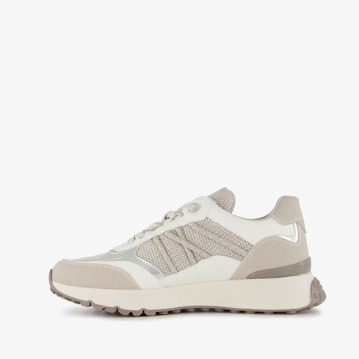 Dames sneakers grijs metallic