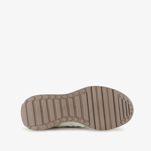 Dames sneakers grijs metallic