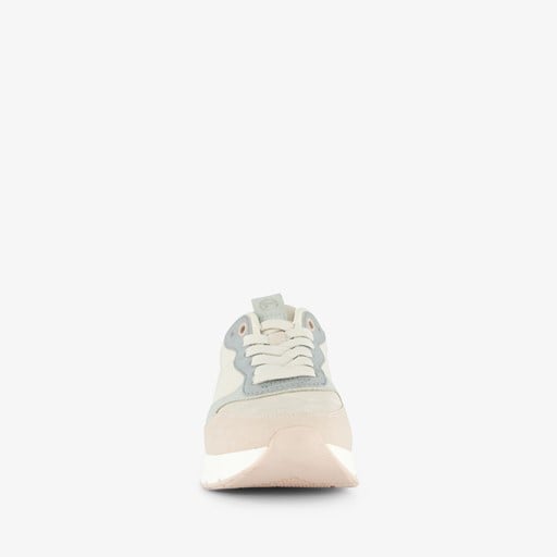 Dames sneakers wit pastel