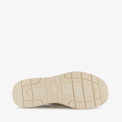 Suede dames sneakers beige taupe