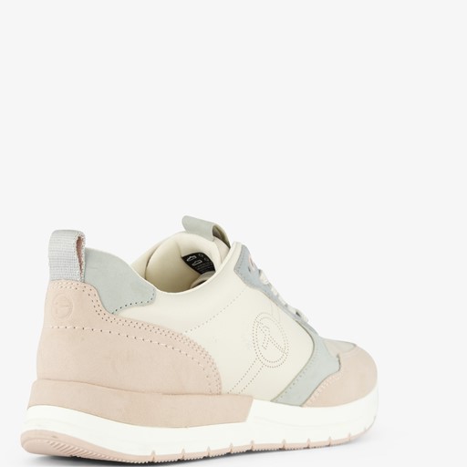 Dames sneakers wit pastel