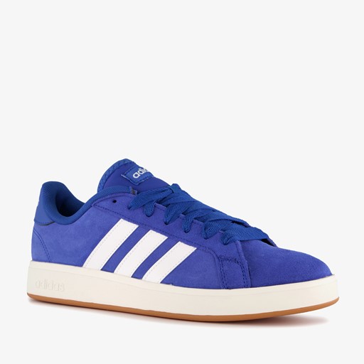 Grand Court Base 00s heren sneakers blauw