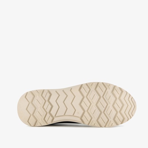 Leren heren veterschoenen blauw