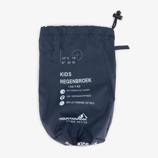 Kinder regenbroek reflecterend