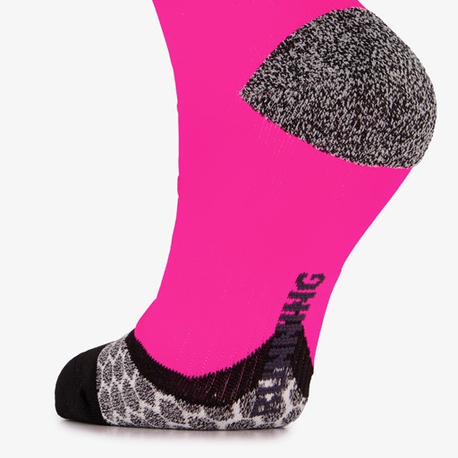 2 paar dames hardloopsokken roze zwart