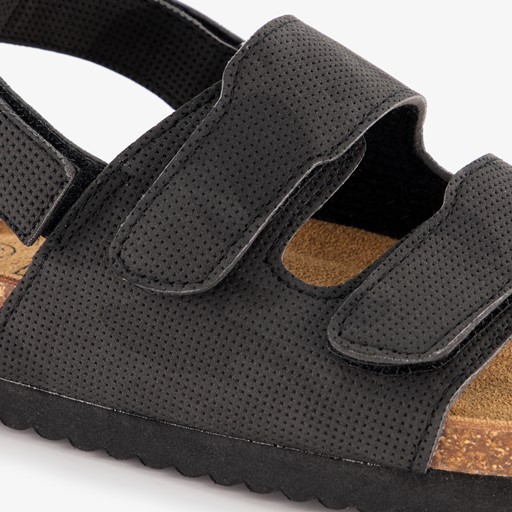Jongens bio sandalen zwart