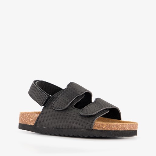 Jongens bio sandalen zwart