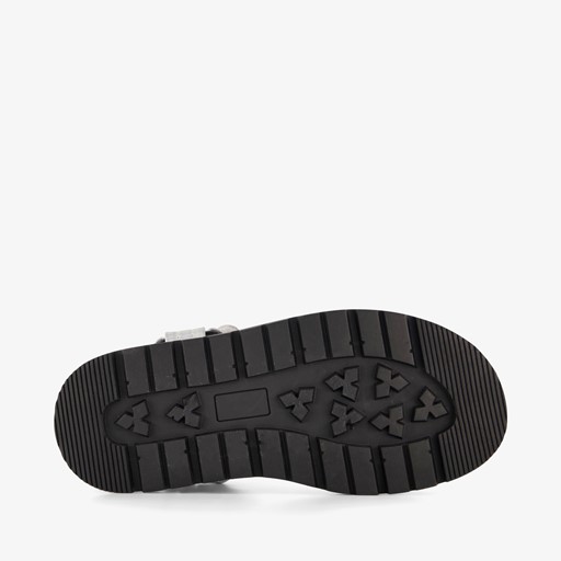 Meisjes sandalen zilverkleurig