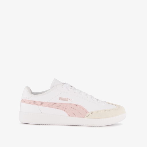 9-T dames sneakers wit roze