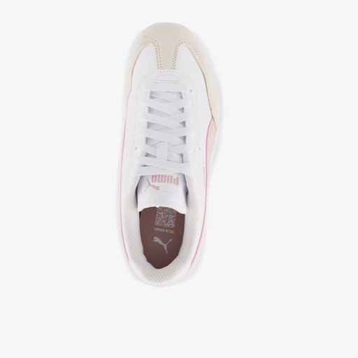 9-T dames sneakers wit roze