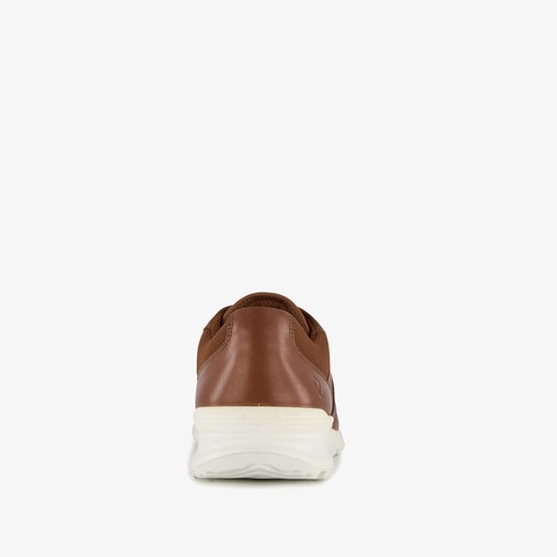 ECCO leren heren sneakers bruin