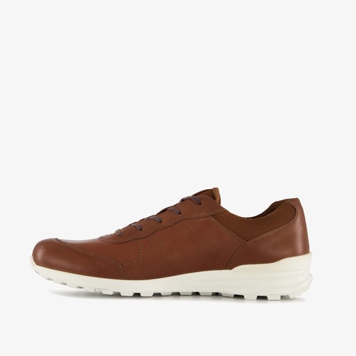 ECCO leren heren sneakers bruin