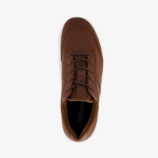ECCO leren heren sneakers bruin