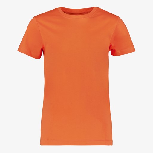 Basic jongens T-shirt oranje