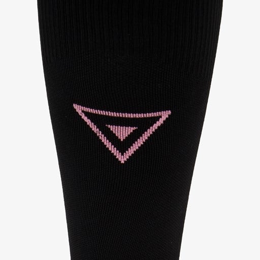 2 paar compressiesokken roze zwart