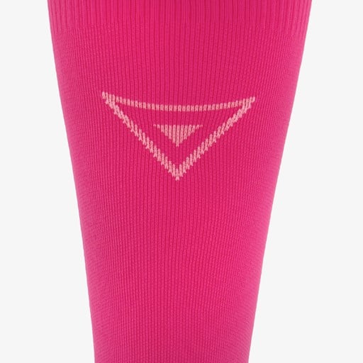 2 paar compressiesokken roze zwart