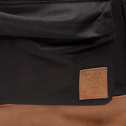 Rugzak 28 liter zwart bruin
