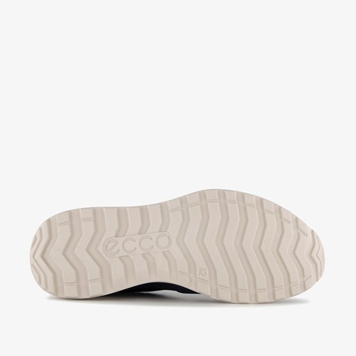 ECCO leren heren sneakers donkerblauw