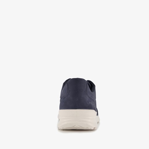 ECCO leren heren sneakers donkerblauw