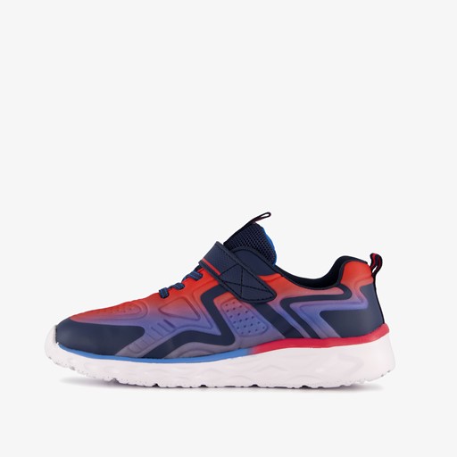 Kinder sportschoenen blauw rood