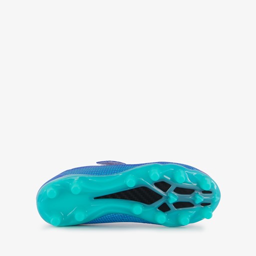 Kinder voetbalschoenen FG blauw groen