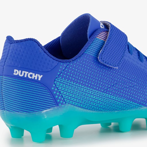 Kinder voetbalschoenen FG blauw groen