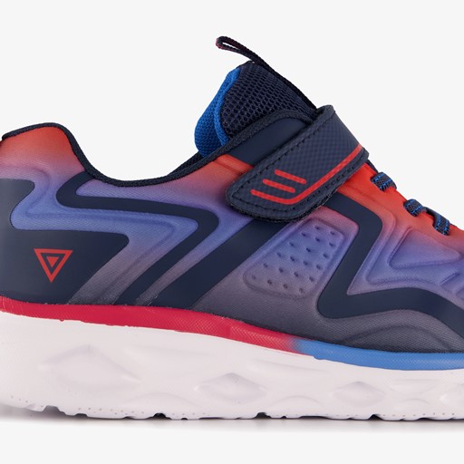 Kinder sportschoenen blauw rood